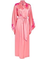 Torlowei - Silk Tokoni Long Kimono - Lyst
