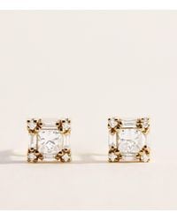 Suzanne Kalan - Mini And Diamond Princess Stud Earrings - Lyst