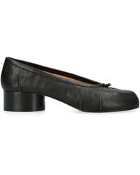 Maison Margiela - Suede Tabi Ballerina Pumps 30 - Lyst