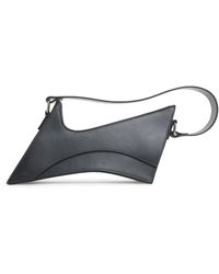 TALEL PARIS - Leather Wave Shoulder Bag - Lyst