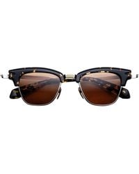 Jacques Marie Mage - Tortoiseshell Sartre Square Sunglasses - Lyst