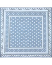 Dolce & Gabbana - Silk Monogram Print Scarf - Lyst