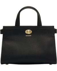 Burberry - Mini Calfskin Cotswolds Tote Bag - Lyst