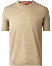 Isaia - Wool-blend T-shirt - Lyst