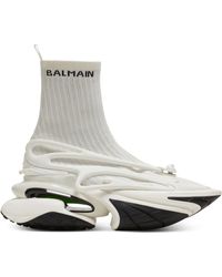 Balmain - Paris Unicorn Sneakers - Lyst