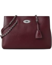 Mulberry - Small Leather Lily Chain Tote Bag - Lyst