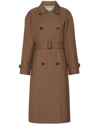 Max Mara - Water-Repellent Trench Coat - Lyst