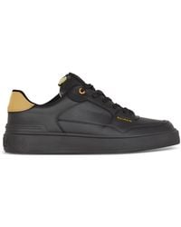 Balmain - Leather B-Court Flip Sneakers - Lyst