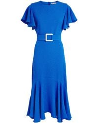 Edeline Lee - Jacquard Dada Midi Dress - Lyst
