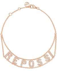 Repossi - And Diamond Chain Bracelet - Lyst