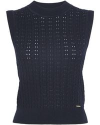 Sandro - Open-Knit Tank Top - Lyst