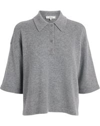 FRAME - Cashmere The Academy Polo Shirt - Lyst