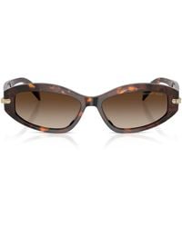 Michael Kors - Wilmington Oval Sunglasses - Lyst