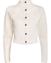 Jacquemus - Croc-Embossed Scala Cardigan - Lyst