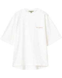 AllSaints - Organic Cotton Tempus Amelie T-Shirt - Lyst
