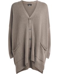 Eskandar - Linen-Organic Cotton V-Neck Cardigan - Lyst