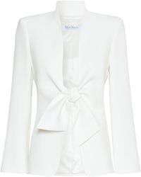 Max Mara - Sash-Tie Blazer - Lyst