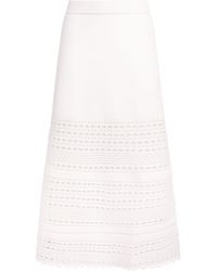 Jonathan Simkhai - Open-Stitch Westly Midi Skirt - Lyst