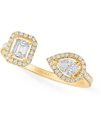 Messika - Yellow Gold And Diamond My Twin Ring - Lyst