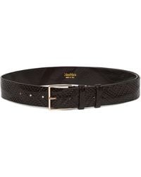 Max Mara - Leather Woven Belt - Lyst
