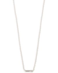 Le Gramme - Sterling Silver Chain Cable Necklace - Lyst