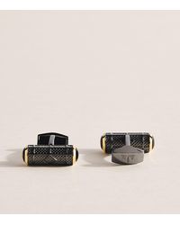 Tateossian - Onyx Barrel Cufflinks - Lyst
