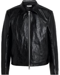 Our Legacy - Leather Mini Jacket - Lyst