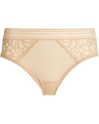 Wacoal - Lace-Trim Raffine Briefs - Lyst