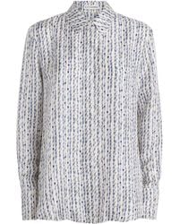 Altuzarra - Silk Bluebell Print Chika Shirt - Lyst