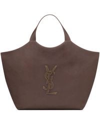 Saint Laurent - Maxi Calfskin Icare Tote Bag - Lyst