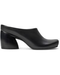 Loewe - Lambskin Oval Mules 70 - Lyst