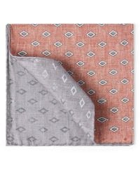 Brunello Cucinelli - Silk Diamond Pocket Square - Lyst