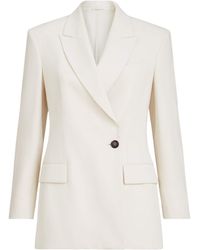 Brunello Cucinelli - Comfort Viscose Couture Twill Blazer - Lyst