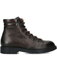 Magnanni - Leather Hiker Ankle Boots - Lyst