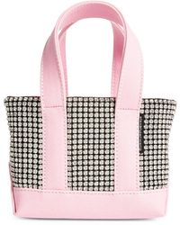 alexander wang scrunchie bag crystal