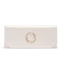 Malone Souliers - Satin Vivien Clutch Bag - Lyst