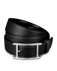Cartier - Leather Reversible Tank De Belt - Lyst