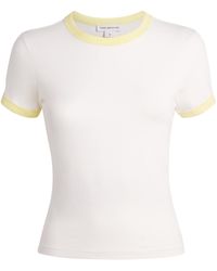 GOOD AMERICAN - Super-Stretch Ringer Baby T-Shirt - Lyst