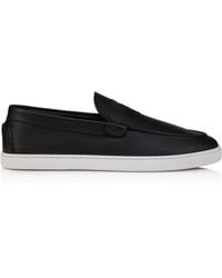 Christian Louboutin - Neoclboat Suede Boat Shoes - Lyst
