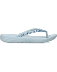 Fitflop - Iqushion Sparkle Flip Flops - Lyst