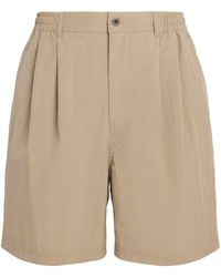 Picante - Crinkled Pleated Shorts - Lyst