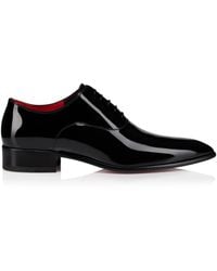 Christian Louboutin - Pelvis Patent Leather Oxford Shoes - Lyst