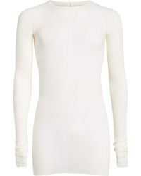 Rick Owens - Rib Ls Long-Sleeve T-Shirt - Lyst