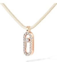 Messika - Cares And Diamond Pavé Necklace - Lyst