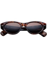 Jacques Marie Mage - Tortoiseshell Krasner Oval Sunglasses - Lyst