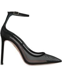 Aquazzura - Mesh Love Affair Pumps 105 - Lyst