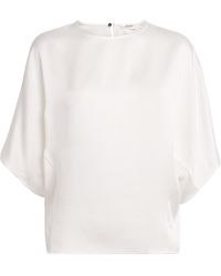RETORI - Satin Blouse - Lyst