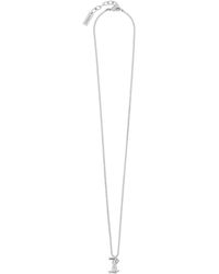 Saint Laurent - Twist Cassandre Necklace - Lyst