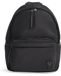 Ami Paris - Canvas Marcel Backpack - Lyst