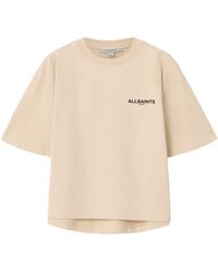 AllSaints - Organic Cotton Halis Amelie T-Shirt - Lyst